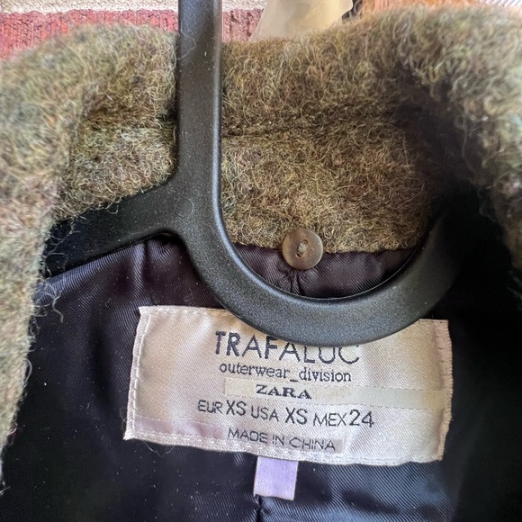 Zara Green Women Coat - Picture 4 of 8